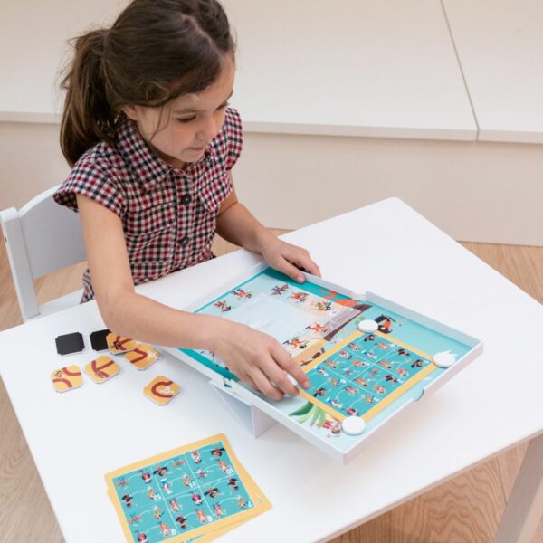 Scratch Образователна магнитна игра - Лабиринт с пирати-bellamiestore