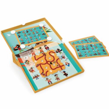 Scratch Образователна магнитна игра - Лабиринт с пирати-bellamiestore