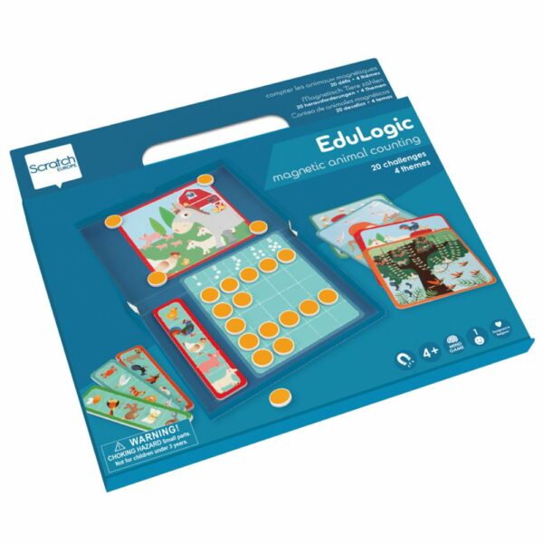 Образователна игра за броене с животни -bellamiestore