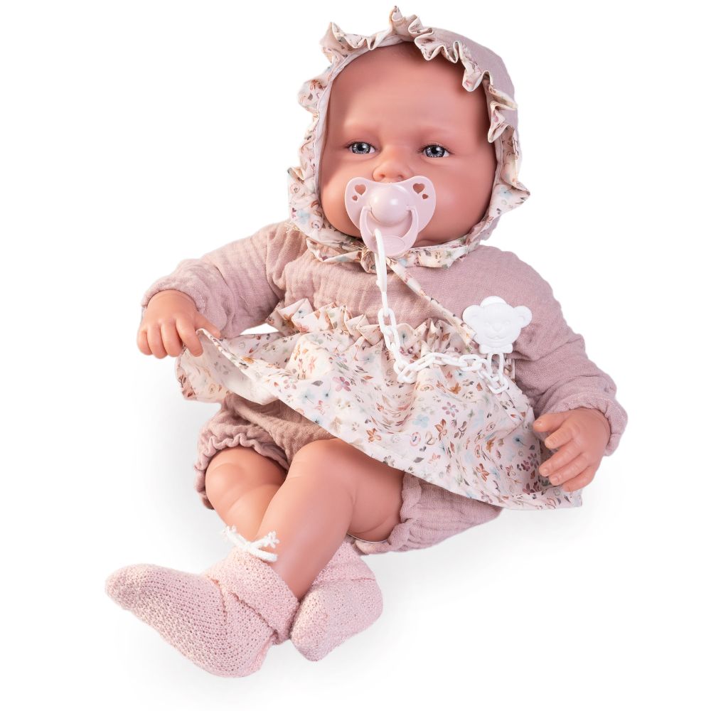 Сладко говорещо Бебе Ная с рокличка-bellamiestore