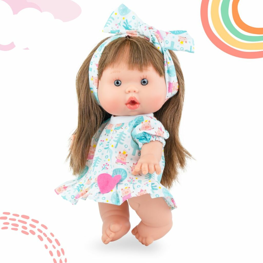 Цветна и сладка кукла Мая 26 см.-bellamiestore