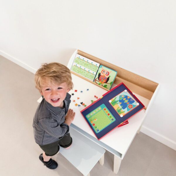 Забавна образователна игра с магнити - Уча форми и цветове-bellamiestore