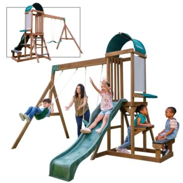 Kidkraft детски комплект за двора с пързалка - bellamiestore