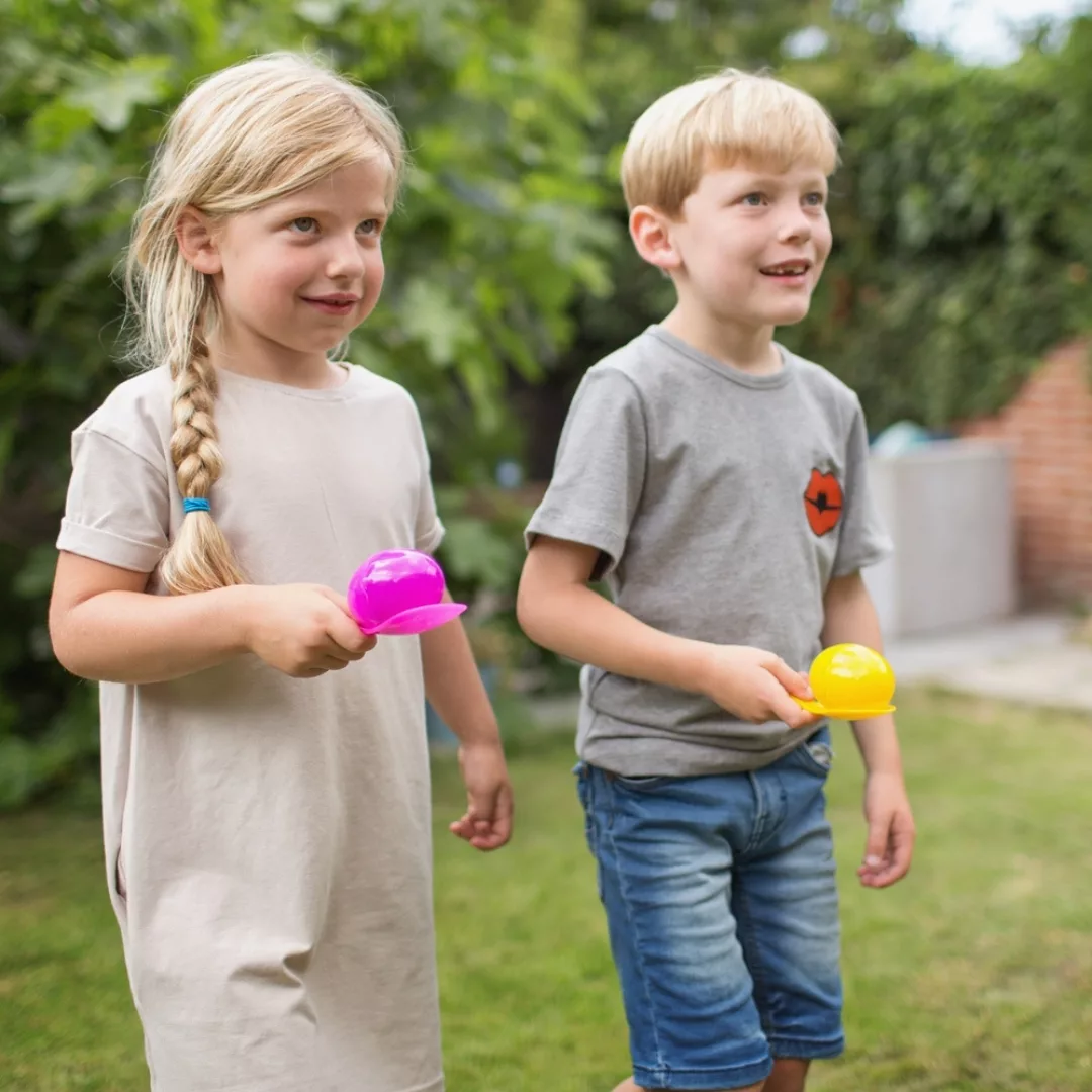 Комплект от забавни детски игри за парти с лъжици и топки 4+