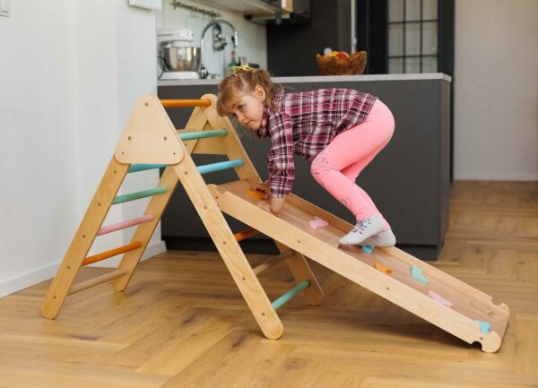 Сгъваем Пиклер Триъгълник - Maxi в пастелни цветове-белами стор