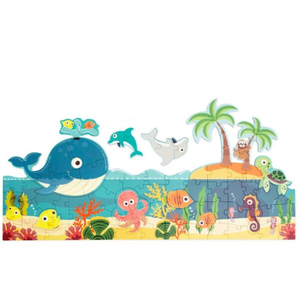 Детски стартиращ пъзел за пода - Океан-bellamiestore