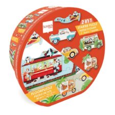 Голям стартиращ пъзел за деца - Какво има на пътя -bellamiestore