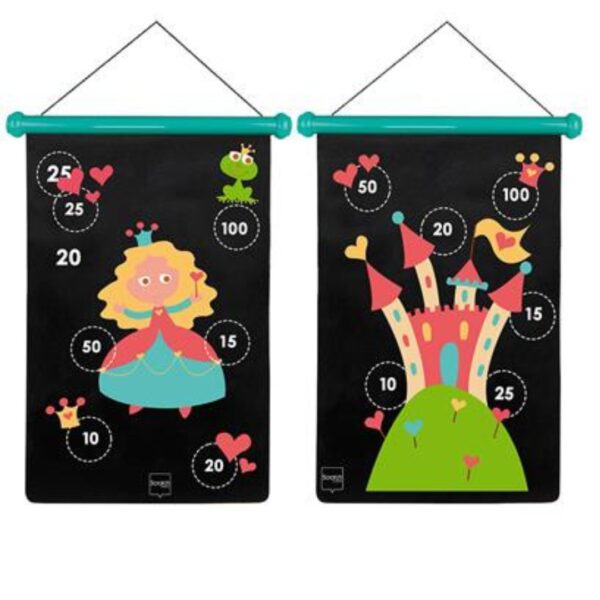 Магнитен дартс за игра - Принцеса от Scratch-bellamiestore