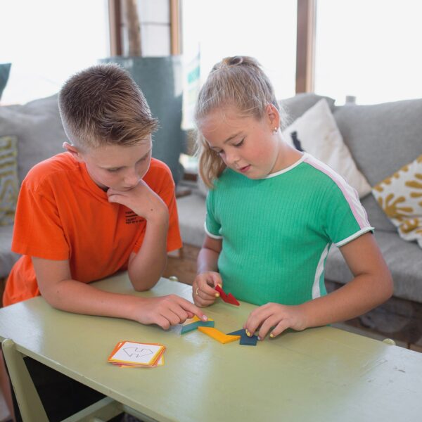 Образователна игра и пъзел с фигури-bellamiestore