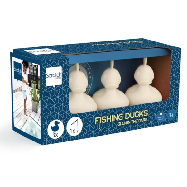 Scratch Комплект за игра - Светещи патета с въдичка-bellamiestore