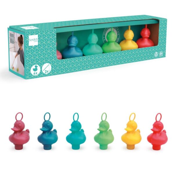 Комплект от цветни патета с въдички - Коралов Риф-bellamiestore