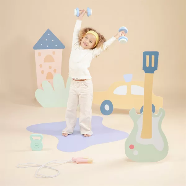 Детски комплект за фитнес от New Classic Toys за здравословна активна игра