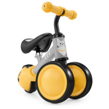 Детско колело за баланс Kinderkraft Cutie Жълто -bellamiestore