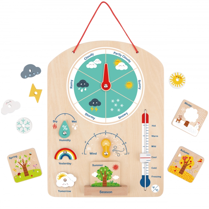 Tooky toy Монтесори образователен комплект с 6 игри-bellamiestore