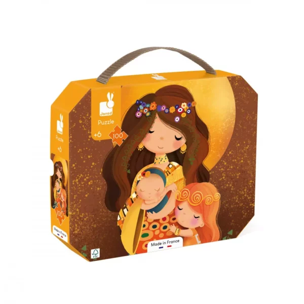 Детски пъзел вдъхновен от Климт 100 части-bellamiestore