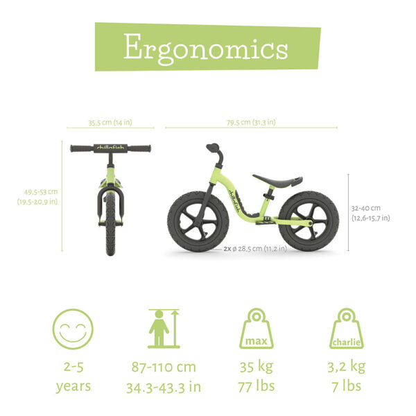 Баланс колело Charlie Sport Pistachio-bellamiestore