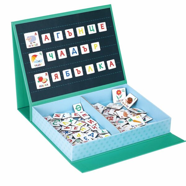 Магнитна игра - Уча българската азбука bellamiestore