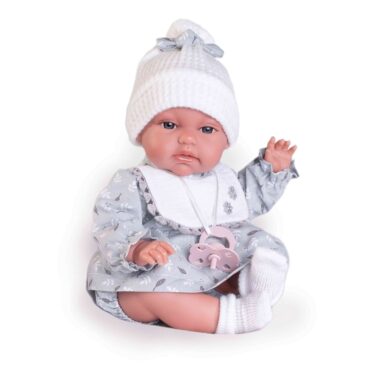 Antonio Juan Кукла Бебе Клара с биберон 34 см.-магазин за играчки