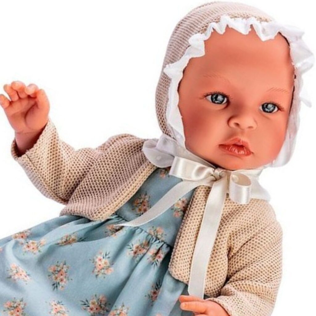 Asi Детска кукла - Бебче Лея с рокля-bellamiestore