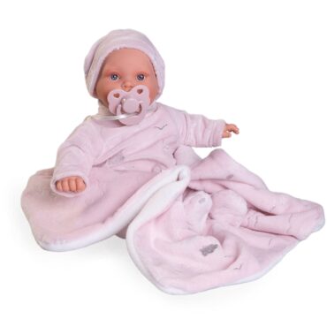 Бебе Кика с биберон и одеяло-bellamiestore