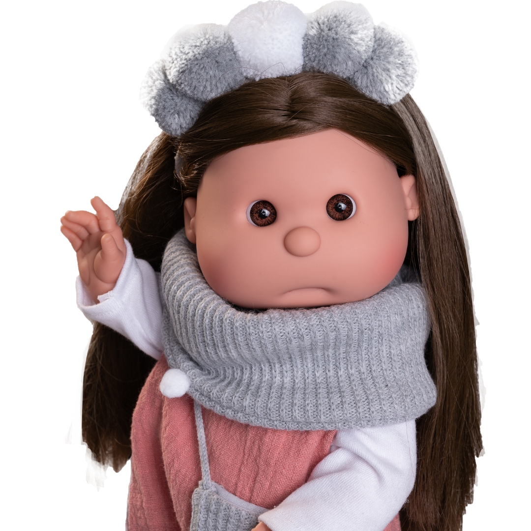 Детска модерна кукла Ирис с дълга коса-bellamiestore
