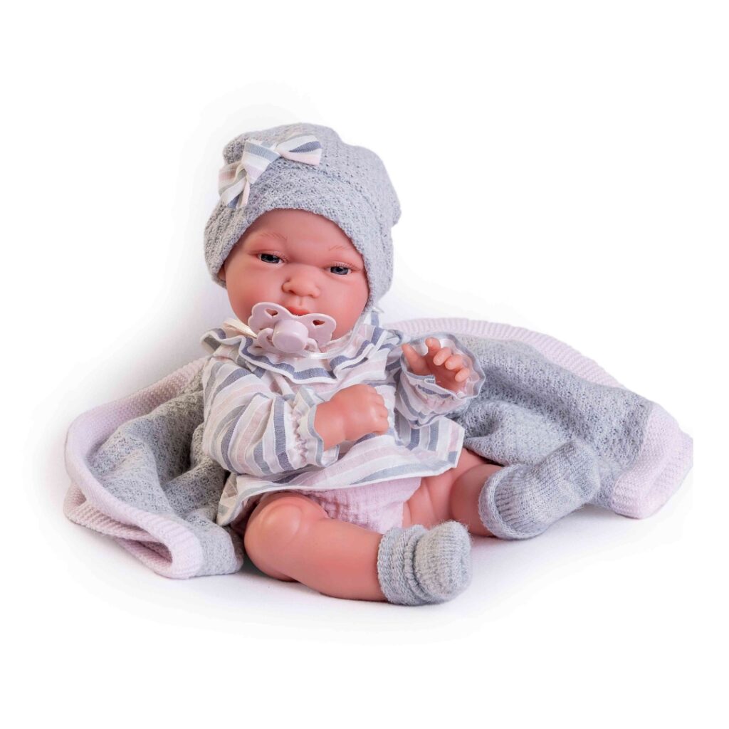 Кукла - Бебенце Тонета с рокля и одеяло-беламистор магазин