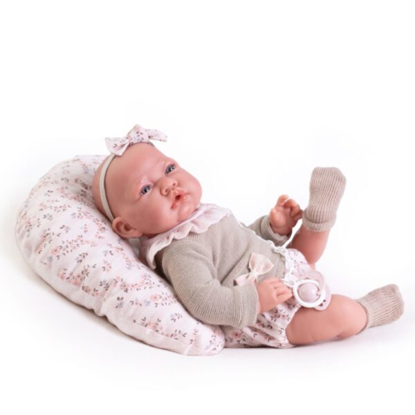 Newborn Сладко бебе Лили с възглавница-bellamiestore