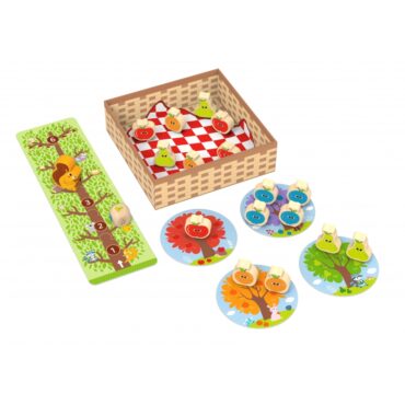 Детска настолна игра - Катерица в овошната градина-bellamiestore