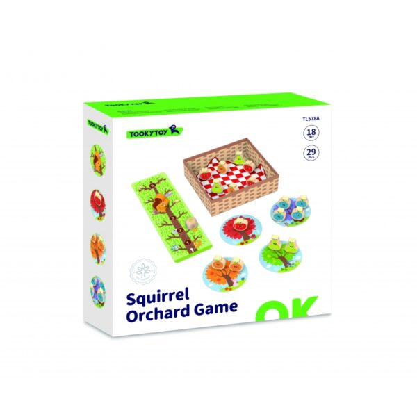 Детска настолна игра - Катерица в овошната градина-bellamiestore