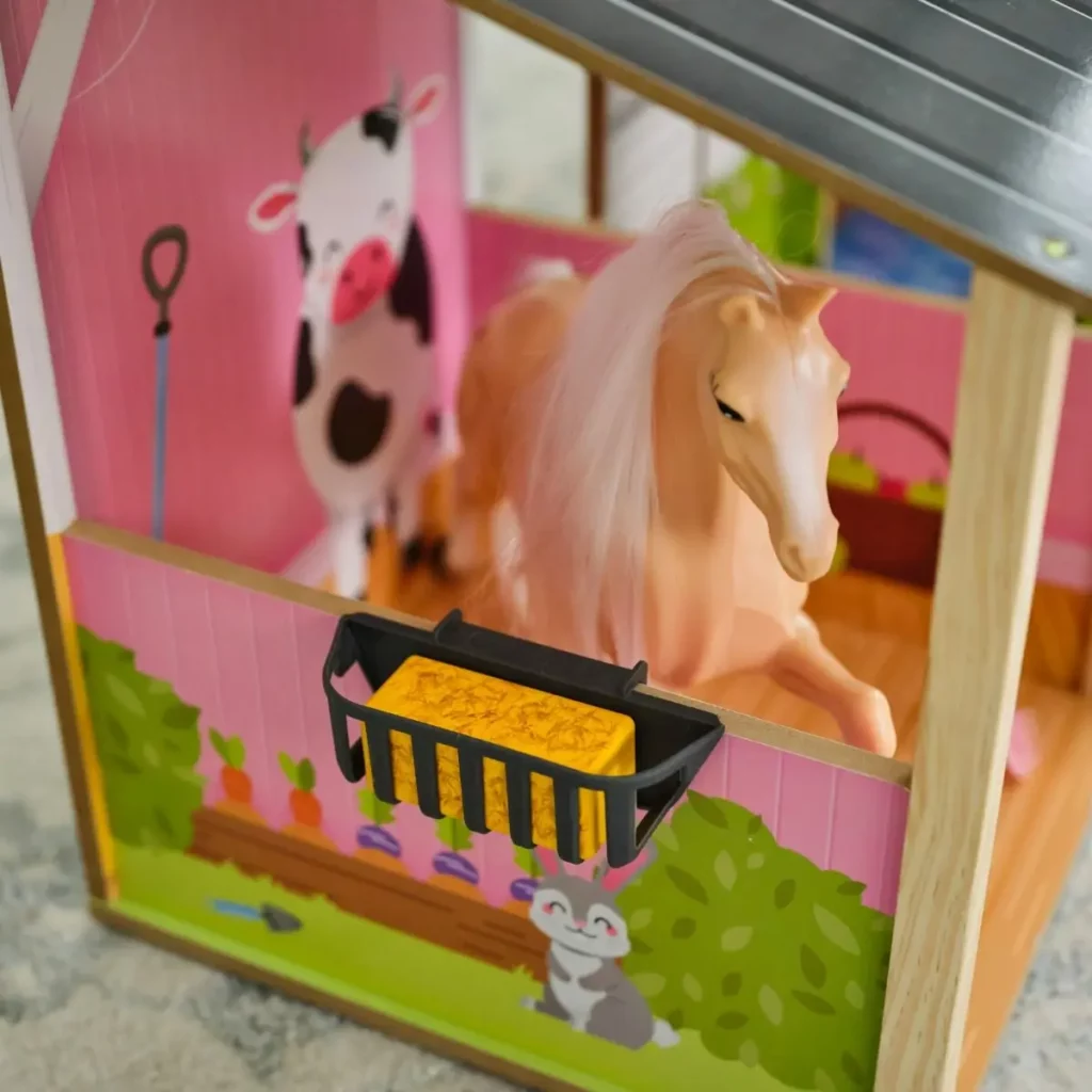 Kidkraft Къща за кукли и ферма с вятърна мелница-bellamiestore