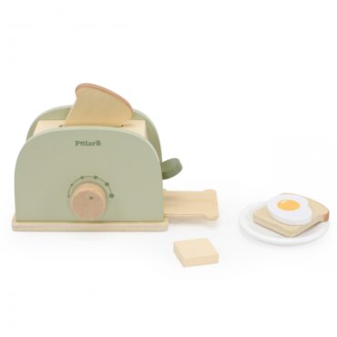 Polar B Детски дървен тостер за игра-bellamiestore