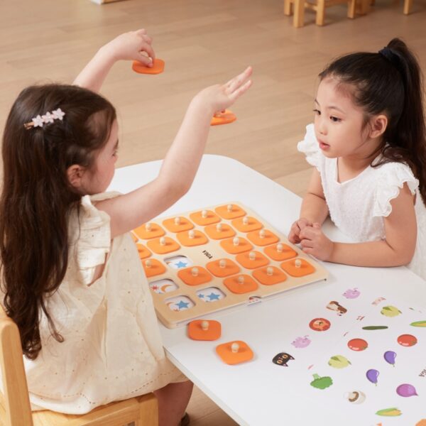 Игра за памет с примерни карти - Образователни игри Viga toys-bellamiestore