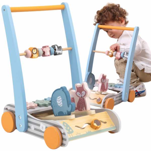 Viga Polar B Бебешка проходилка с животни-bellamiestore
