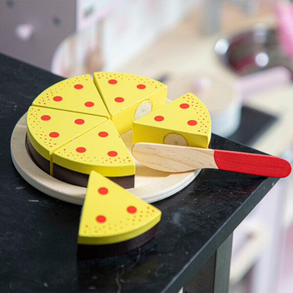 Сметанов кекс с поднос за игра New classic toys-bellamiestore