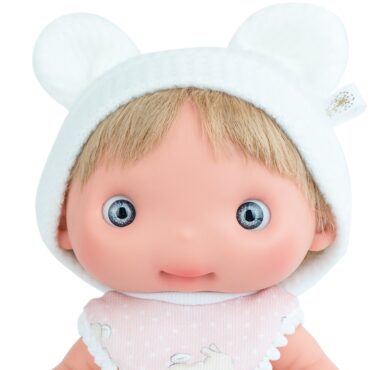Кукла бебе Piu с шапка и лигавник-bellamiestore