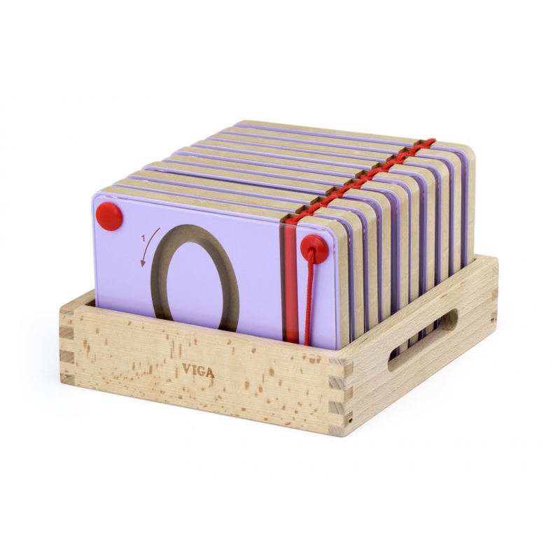 Магнитни дъски за изписване на цифри Viga toys-bellamiestore