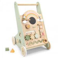 Polar B Дървен уокър с активности -bellamiestore