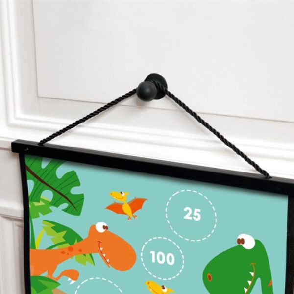 Scratch Детски дартс с две игри - Динозаври-bellamiestore