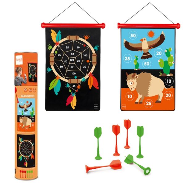 Scratch Магнитен дартс с идиански мотиви-bellamiestore