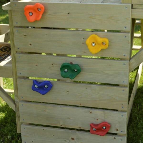 Дървен комплект с много активности - Моята крепост-bellamiestore