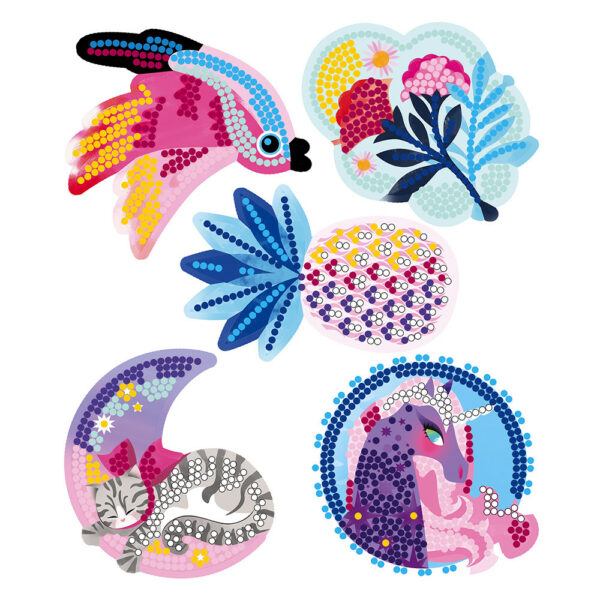 Декорация с кристали - Творчески комплект за деца-bellamiestore