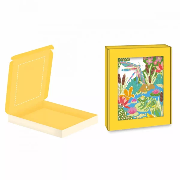 Детски комплект за рисуване - Златни акварелни картини градина-bellamiestore