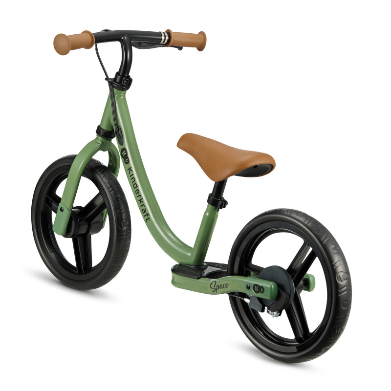 Детско колело за баланс Kinderkraft Space Light Green-bellamiestore
