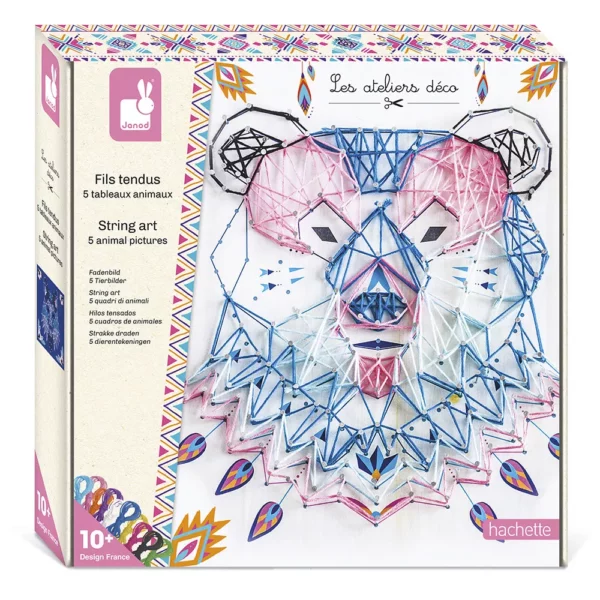 Направи сам картини от конци с Janod-bellamiestore