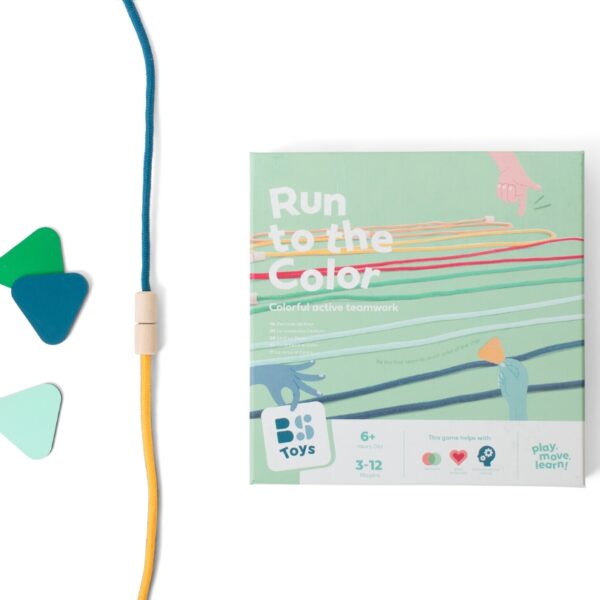 Детска игра за двора - Бягайте до цветовете-bellamiestore
