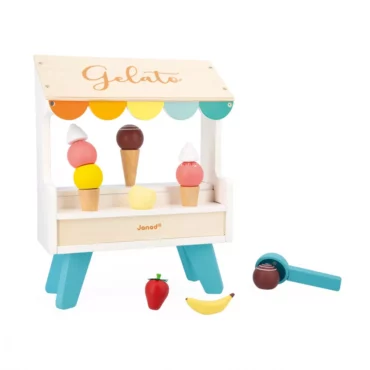 Щанд за сладолед - дървена играчка от Janod-bellamiestore