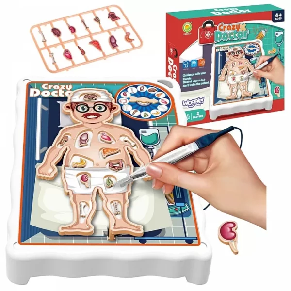 Образователна игра за сръчност - Лудият Доктор-bellamiestore