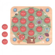 Дървена мемори игра за деца - Ябълково дърво -Tooky toy