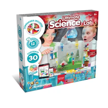 Детска лаборатория Science4you STEM комплект за научни експерименти с лабораторни инструменти 6+