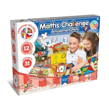 Образователни игри по математика Science4you Maths Challenge STEM комплект с 31 части за деца 6+